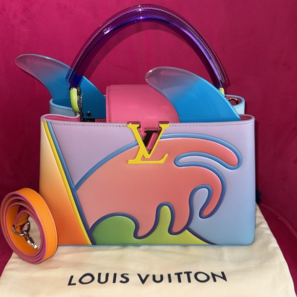 Louis Vuitton Alex Israel Artycapucines PM Wave Shoulder bag capucines - Picture 2 of 16